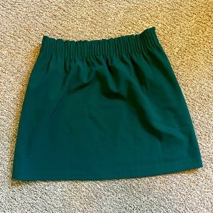 J. Crew Dark Green Skirt